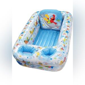 SESAME STREET INFLATABLE SAFETY BATHTUB - BRAND NEW